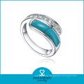 Vogue Türkis Silber Ring Schmuck Vogue (R-0516)